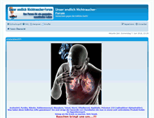 Tablet Screenshot of endlich-nichtraucher-forum.de